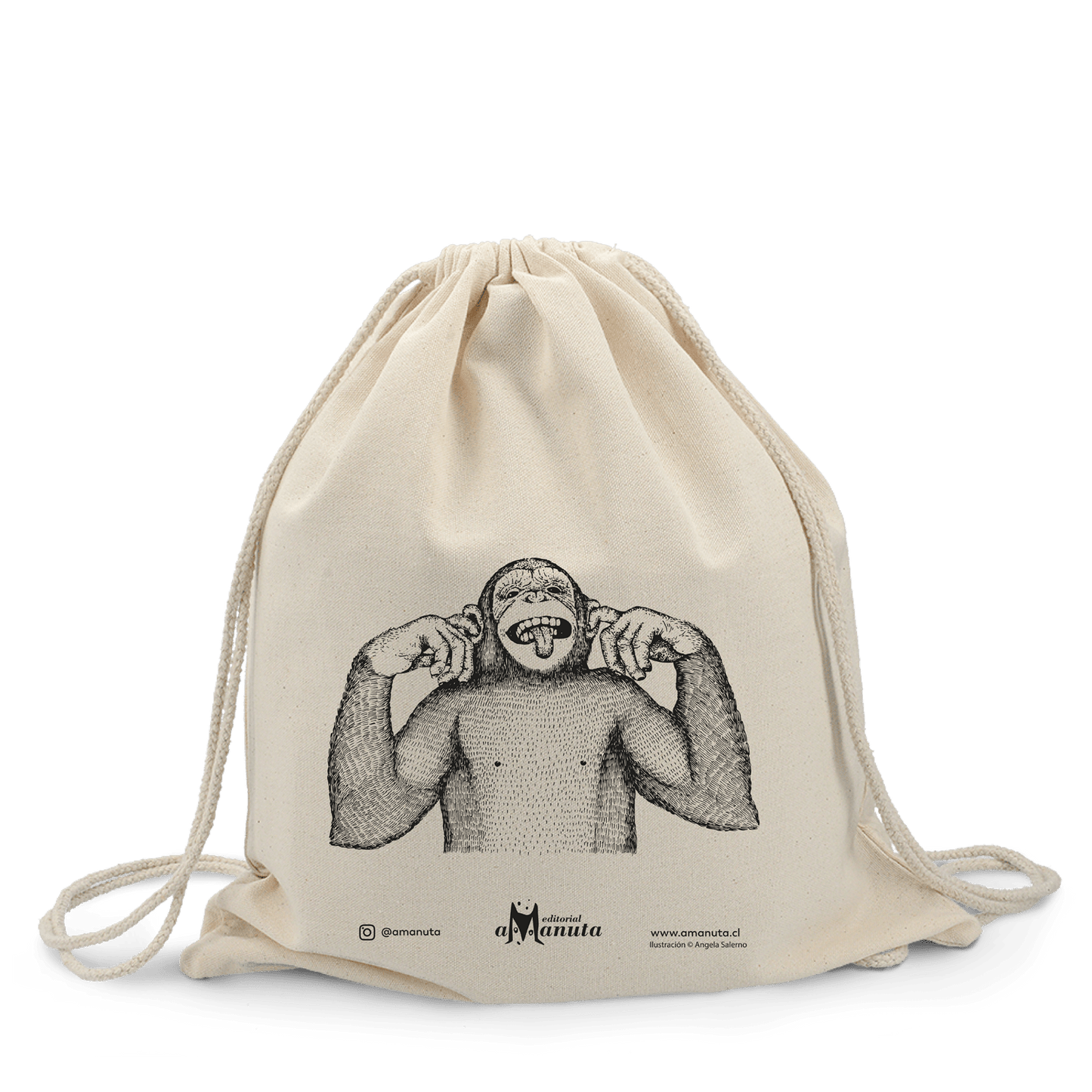 AMANUTA Mochila Mochila Chimpancé MOCHCHI01