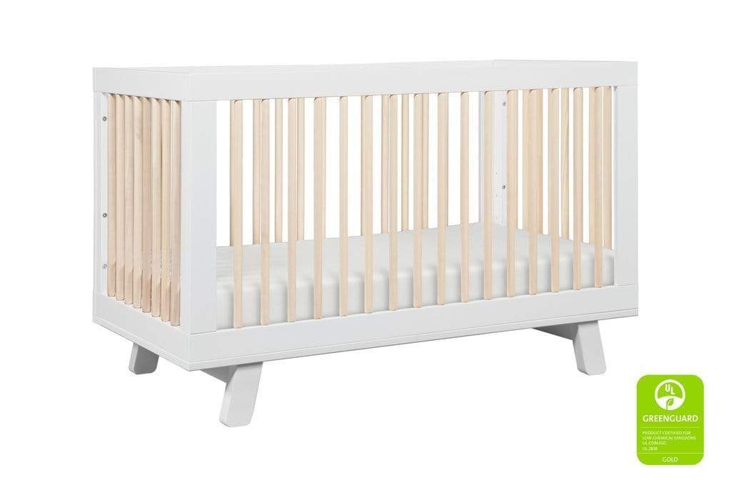 Babyletto cunas Cuna Convertible 3 en 1 Hudson Blanca /Natural (NO INCLUYE COLCHON) M4201WNX
