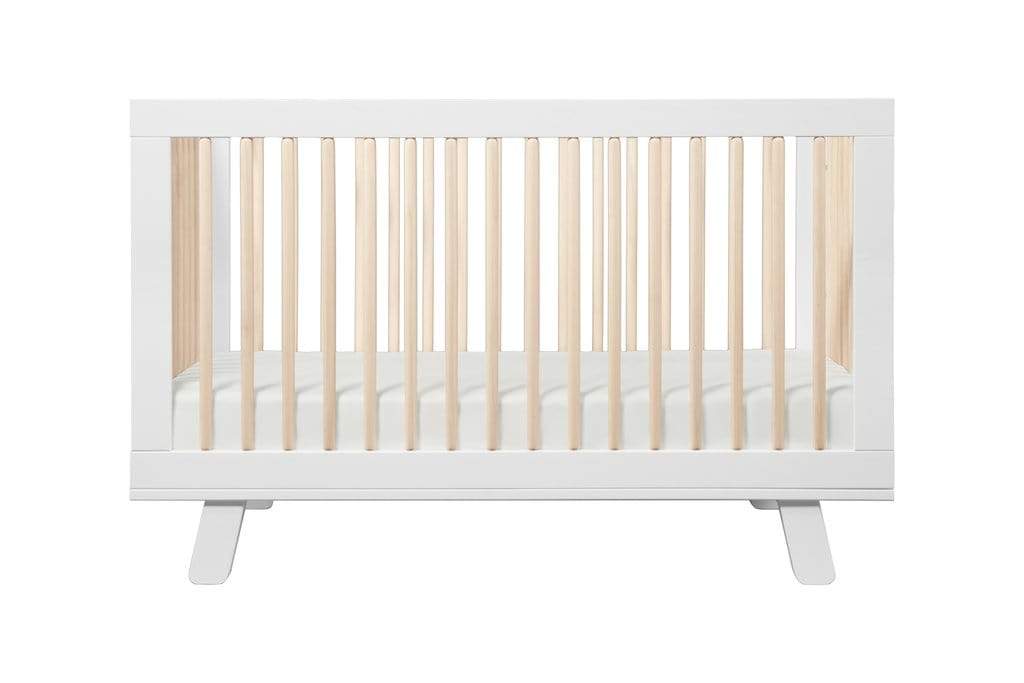 Babyletto cunas Cuna Convertible 3 en 1 Hudson Blanca /Natural (NO INCLUYE COLCHON) M4201WNX