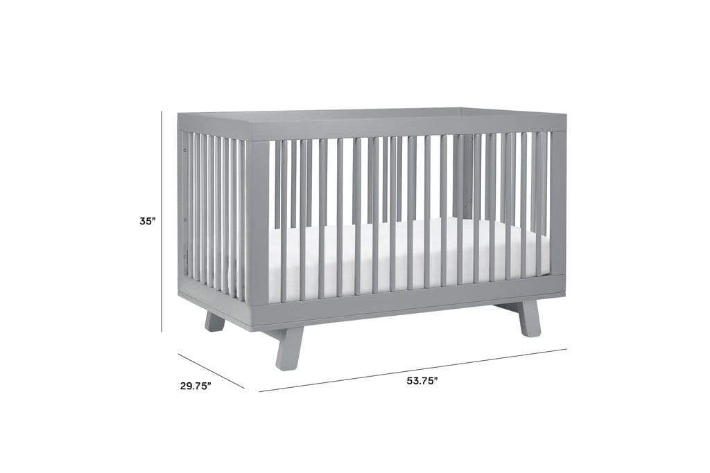 Babyletto cunas Cuna Convertible 3 en 1 Hudson Gris (NO INCLUYE COLCHON) M4201G