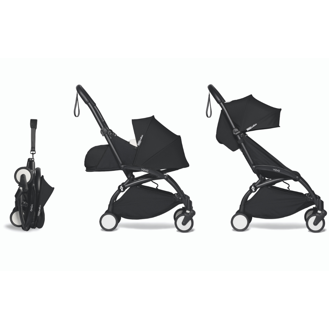 Babyzen Coche Coche YOYO2 0+ y 6+ Negro - Frame Negro NBB0+