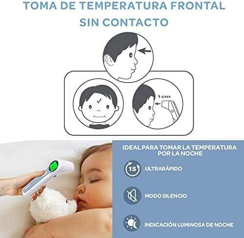 beaba Accesorios Termómetro infrarojo sin contacto Beaba 920349