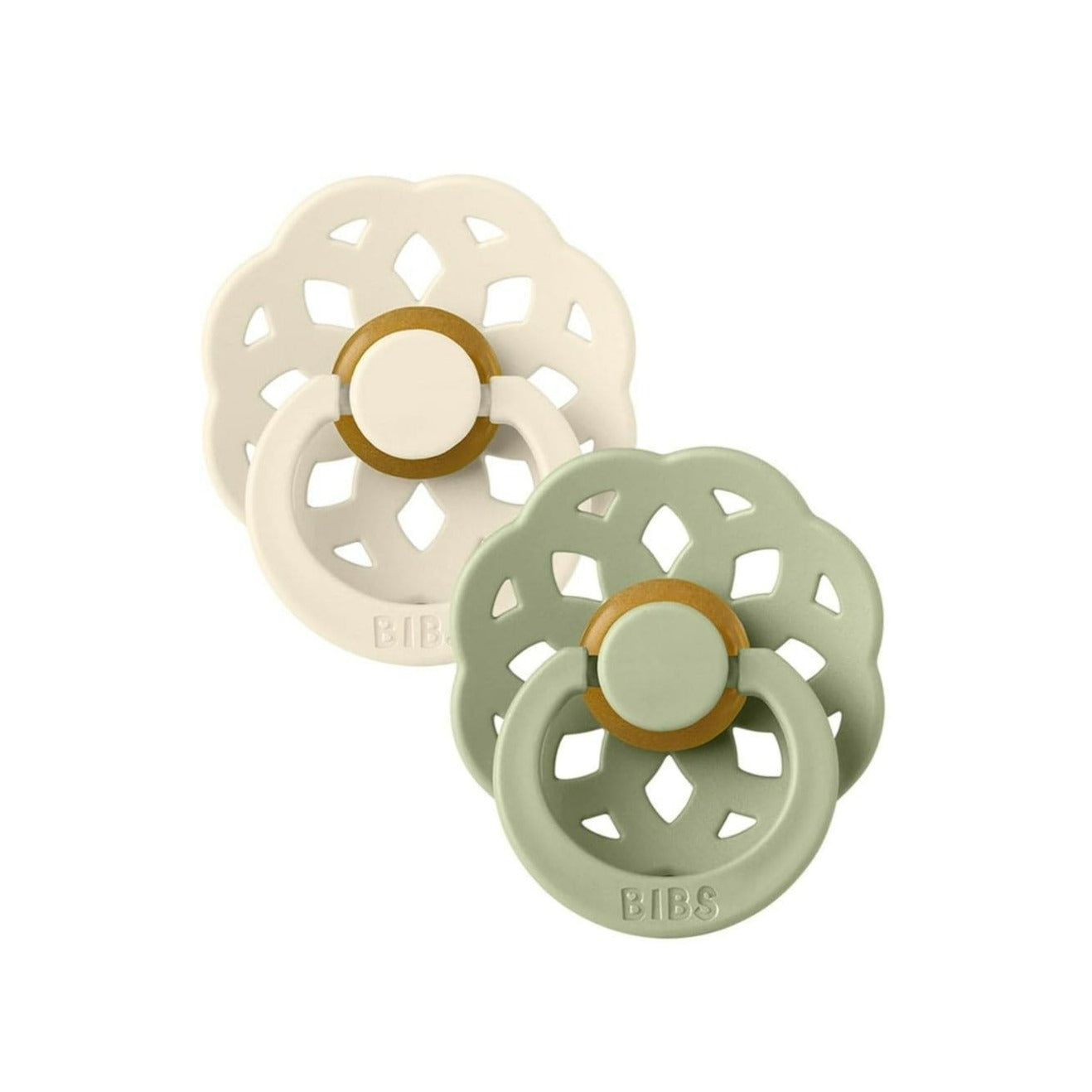 Bibs Chupete Bibs Boheme X2 Talla 2 Ivory - Sage 240101