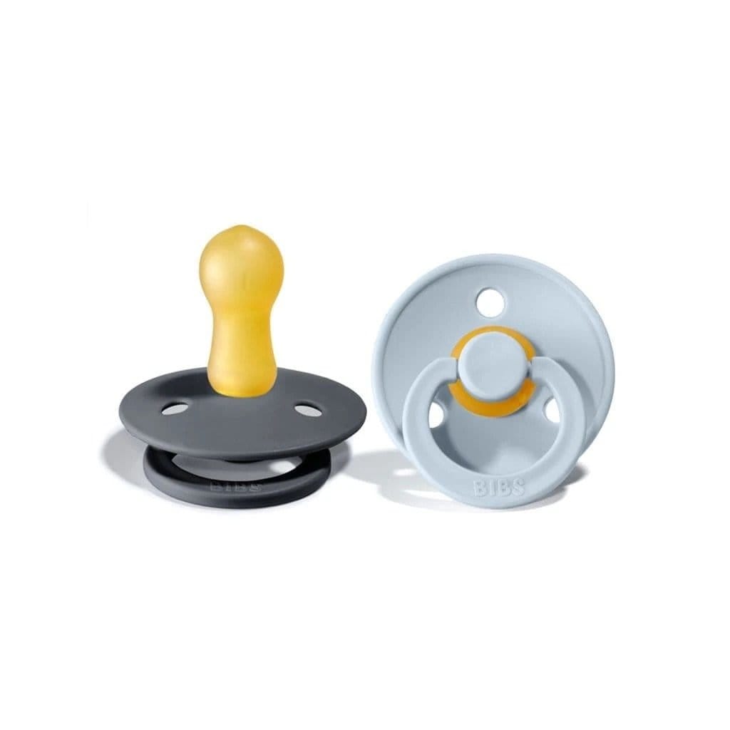 Bibs Chupete Chupete bibs Pack de 2 chupetes talla 2 IRON/ BABY BLUE - Bibs 120223