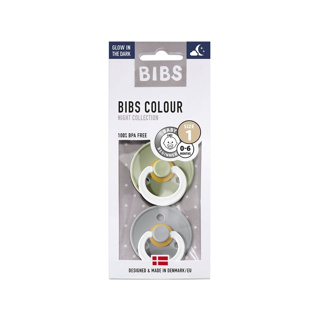 Bibs Chupete Chupete bibs x 2 talla 1 SAGE NIGHT/CLOUD - Bibs 110267