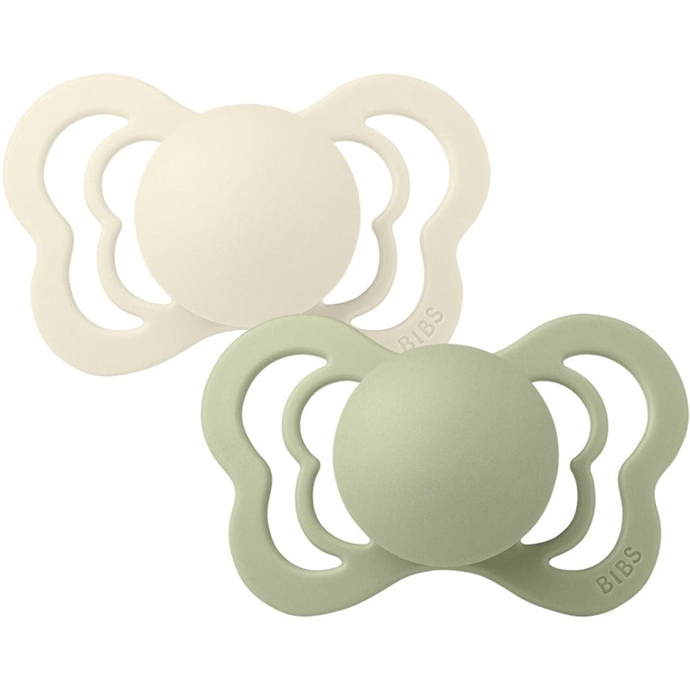 Bibs Chupete Chupete Couture x2 Talla2 Ivory / Sage 1810309