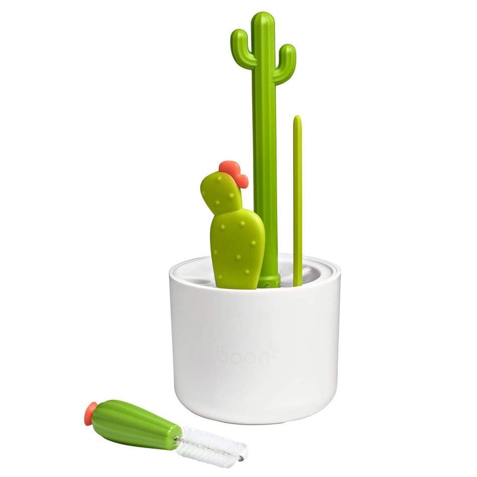 Boon Accesorios bebé Juego de Cepillos Cacti - Blanco/Verde B11326