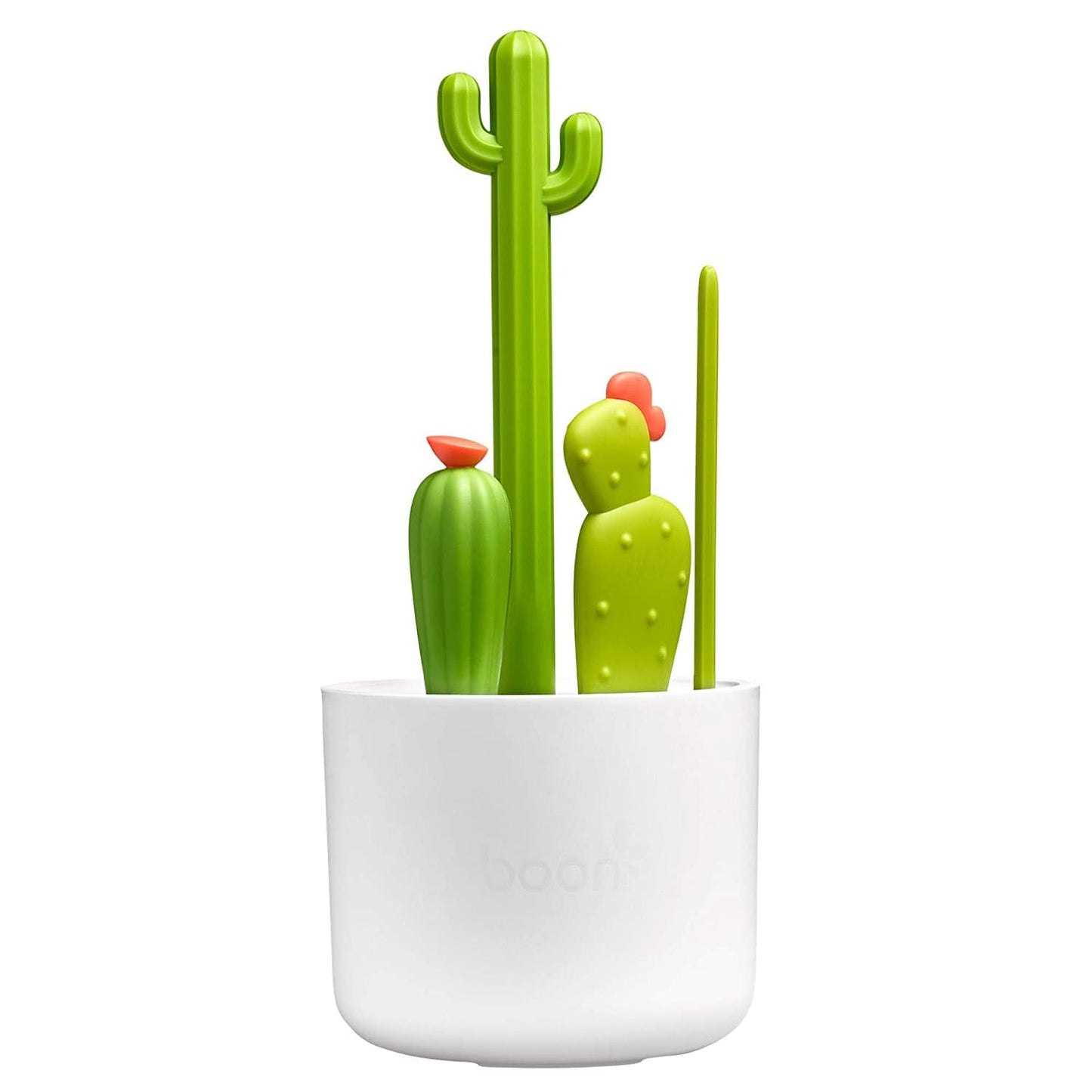 Boon Accesorios bebé Juego de Cepillos Cacti - Blanco/Verde B11326