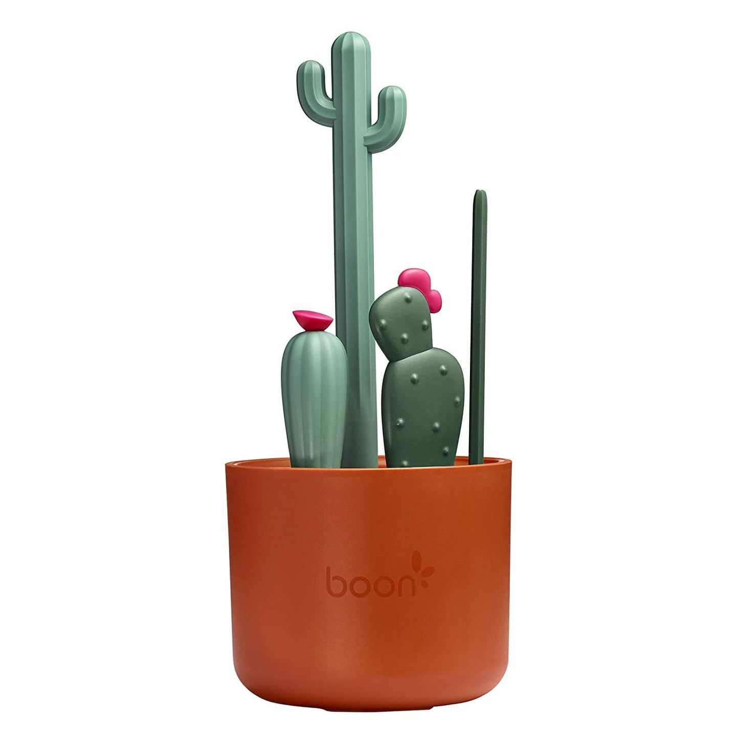Boon Accesorios bebé Juego de Cepillos Cacti - Café/Verde B11402