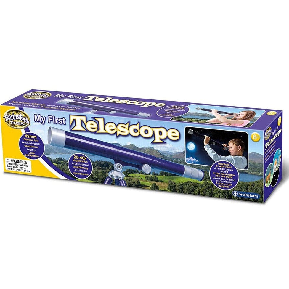 BRAINSTORM TOYS Juegos de Exterior Mi Primer Telescopio E2071