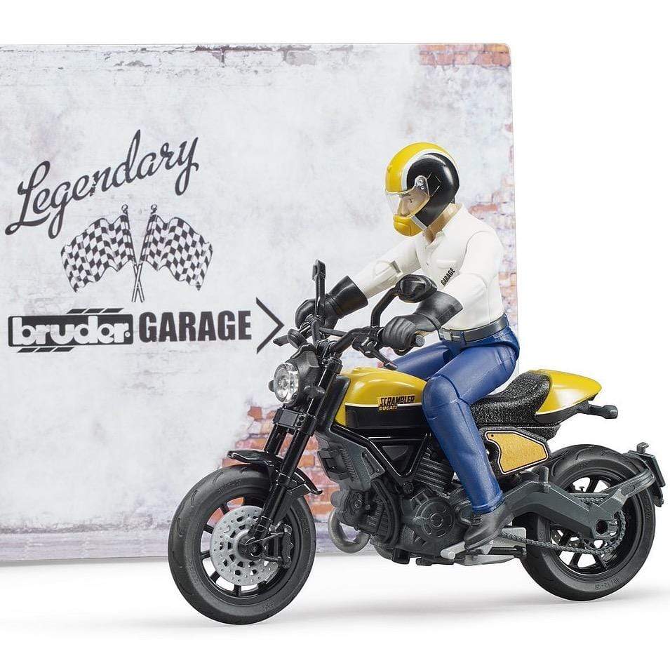 BRUDER Figuras de colección Taller mecánico de motocicletas Bworld - BRUDER BRU62102
