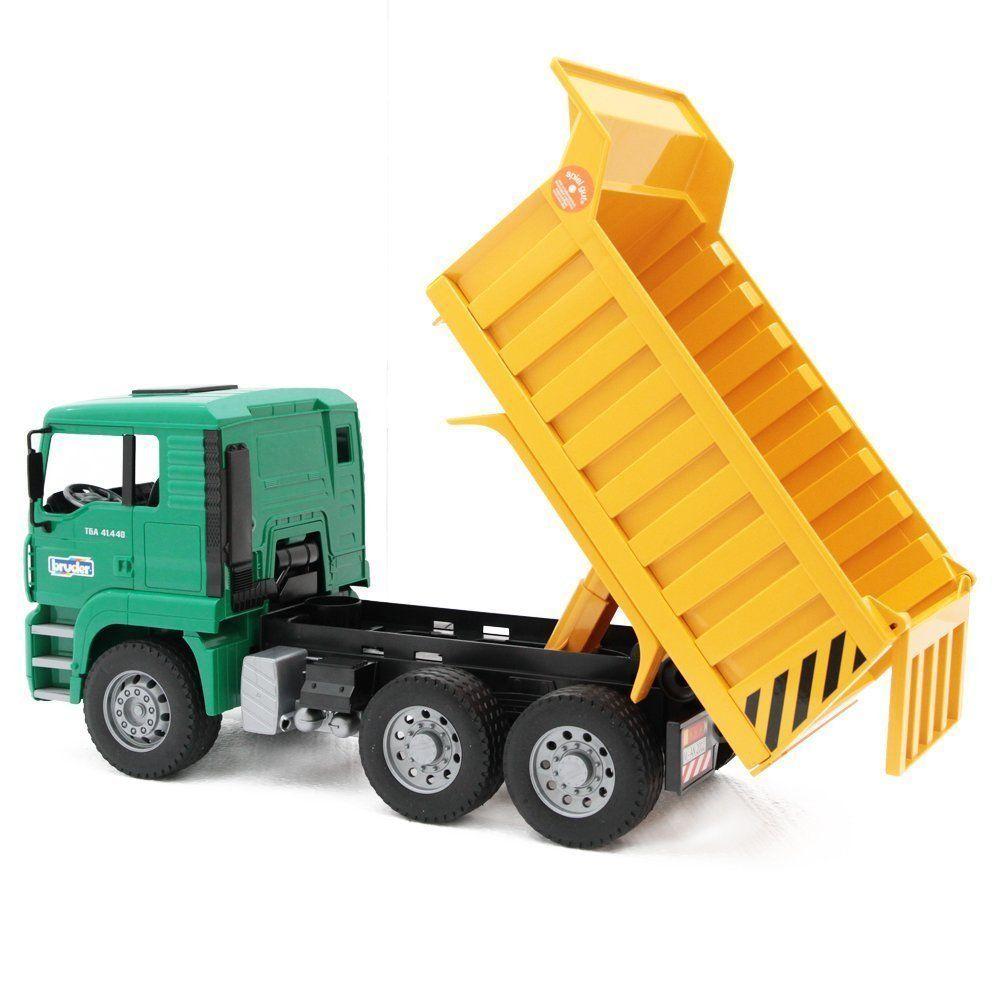 BRUDER Transportes Camión MAN TGA caja volquete 02765 - Escala 1:16- BRUDER BRU02765