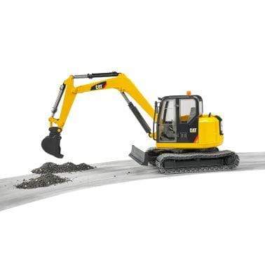 BRUDER Transportes Cat Mini Excavadora 02456 - Escala 1:16- BRUDER BRU02456