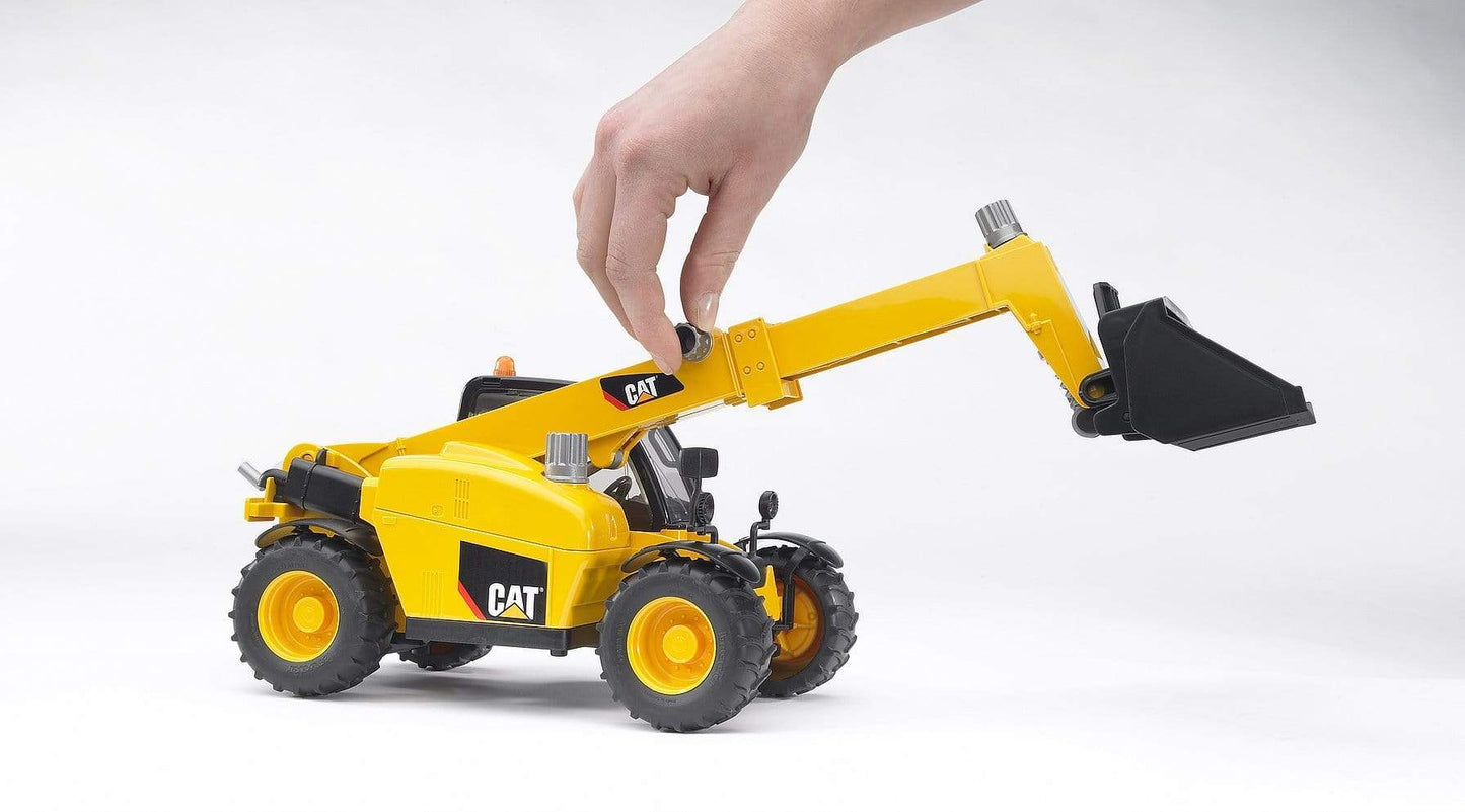 BRUDER Transportes Manipulador Telescopico Cat 02141- Escala 1:16- BRUDER BRU02141