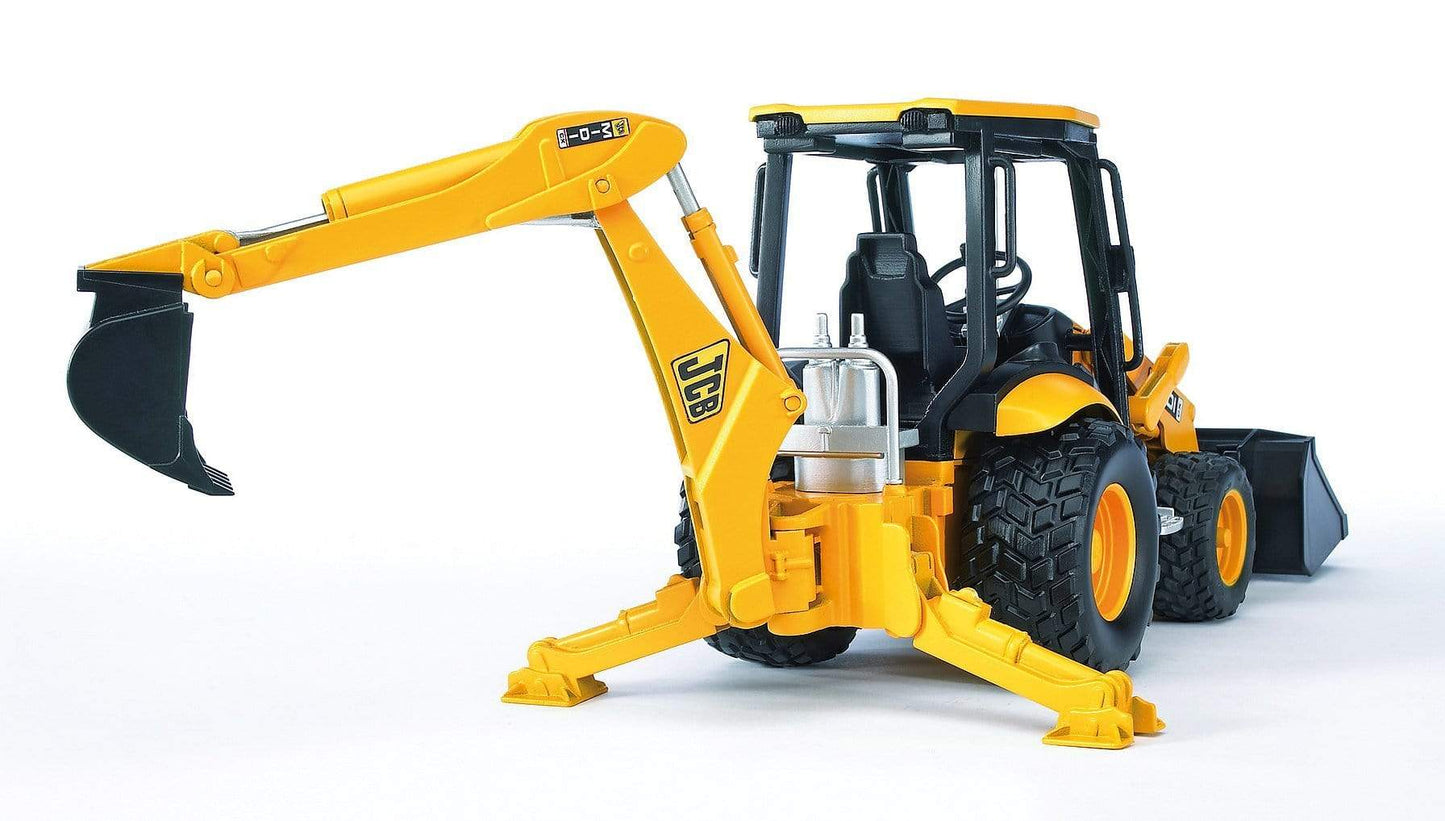 BRUDER Transportes Retroexcavadora JCB MIDI CX 02427- Escala 1:16- BRUDER BRU02427
