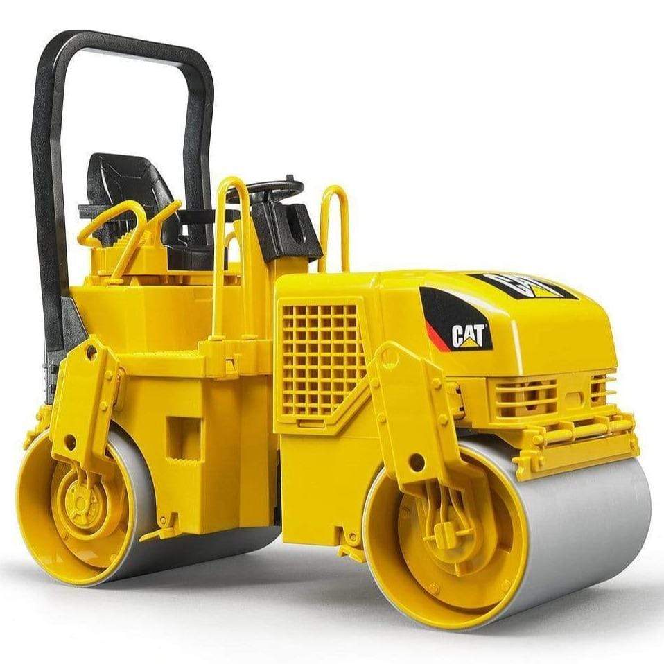 BRUDER Transportes Rodillo vibratorio en tándem CAT  02433- Escala 1:16- BRUDER BRU02433