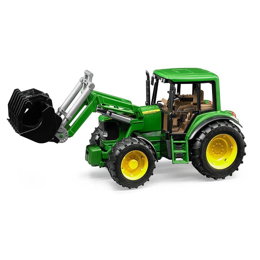 BRUDER Transportes Tractor John Deere 6920 con cargador frontal BRU02052