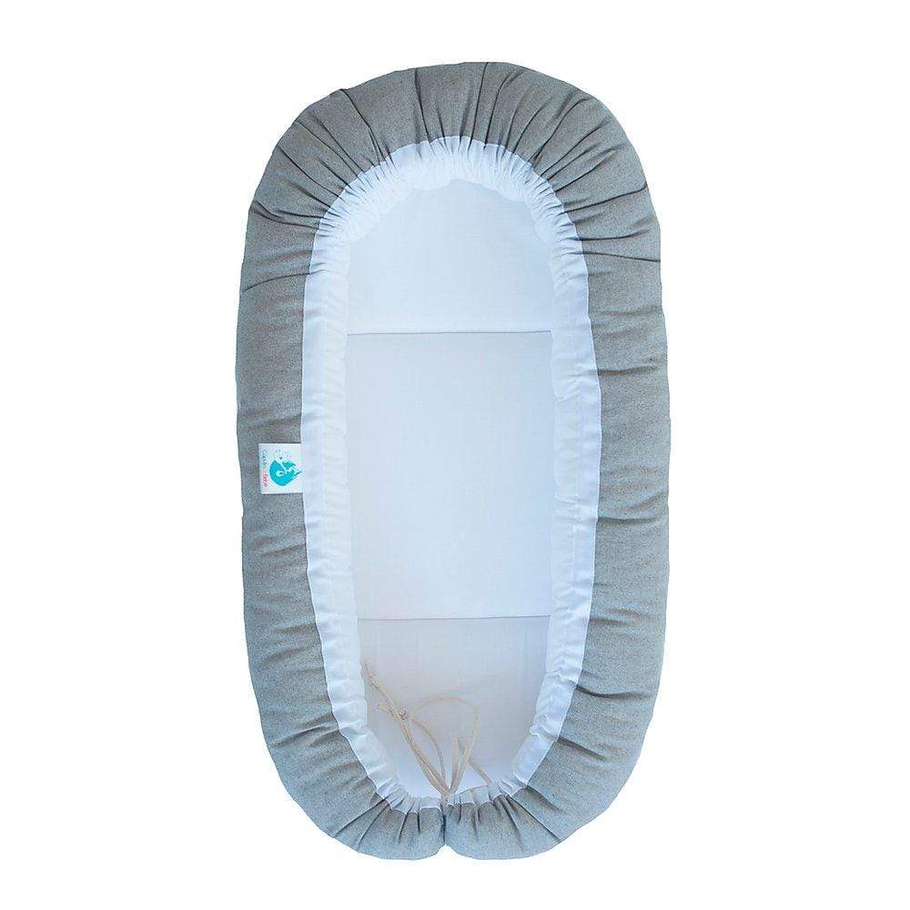CAPULLO BEBE cunas Capullo lino Natural color Gris / Piedra CAPULLO GRIS