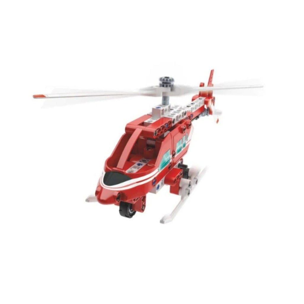 CLEMENTONI Juegos de Ciencia Helicóptero de Bombero Armable 55437
