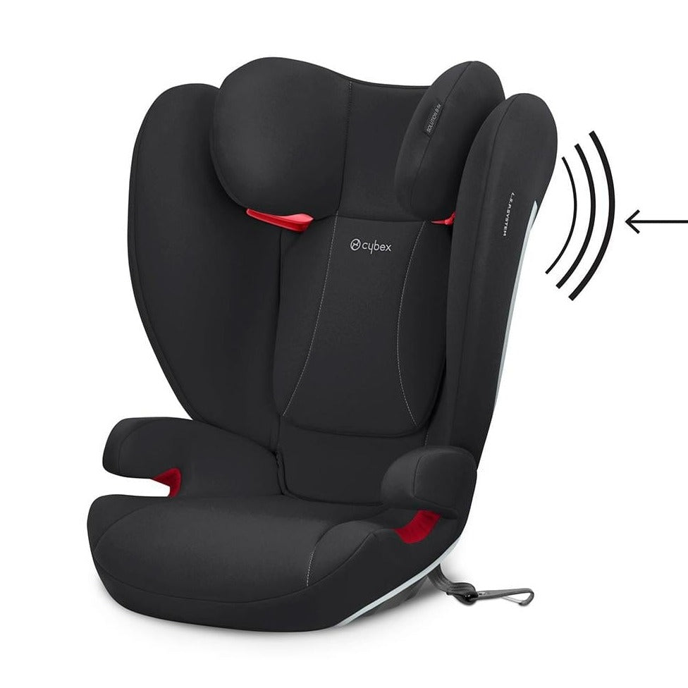 Cybex Seguridad Silla De Auto Butaca Solution B-FIX CYBEX VOLCANO BLACK CBX520004021
