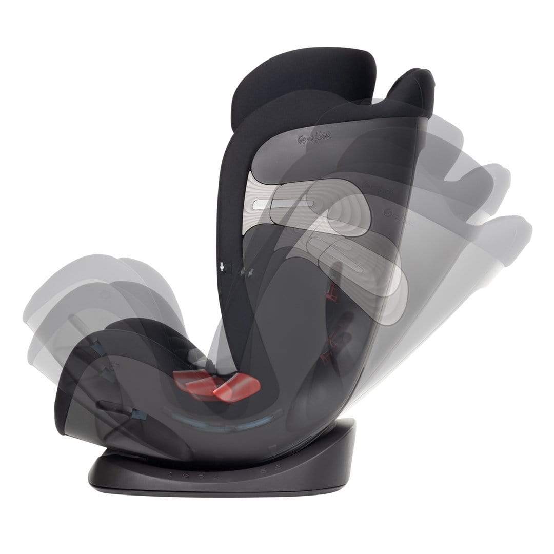 Cybex Seguridad Silla de Auto convertible Eternis S All In One Lavastone Black CBX518003359