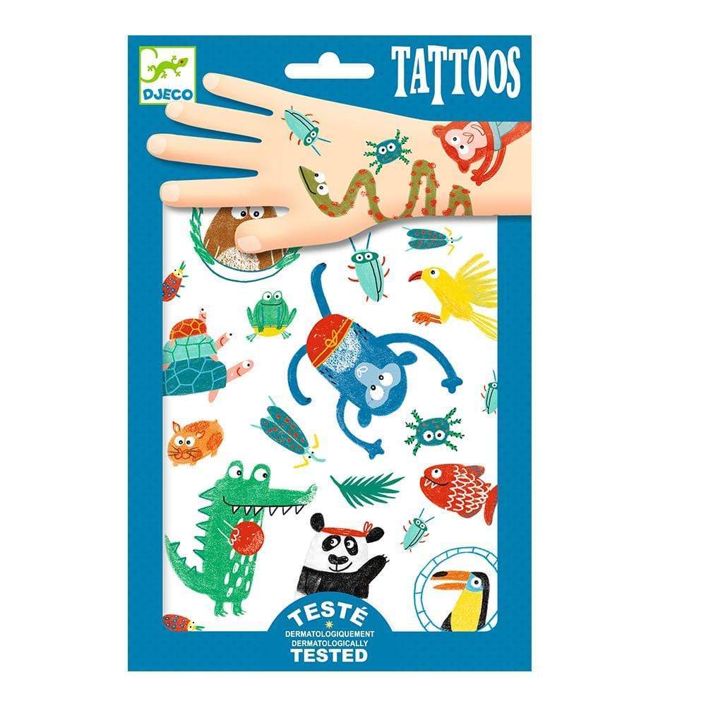 Design By Djeco Accesorios Tatuajes Temporales Snouts DJ09576