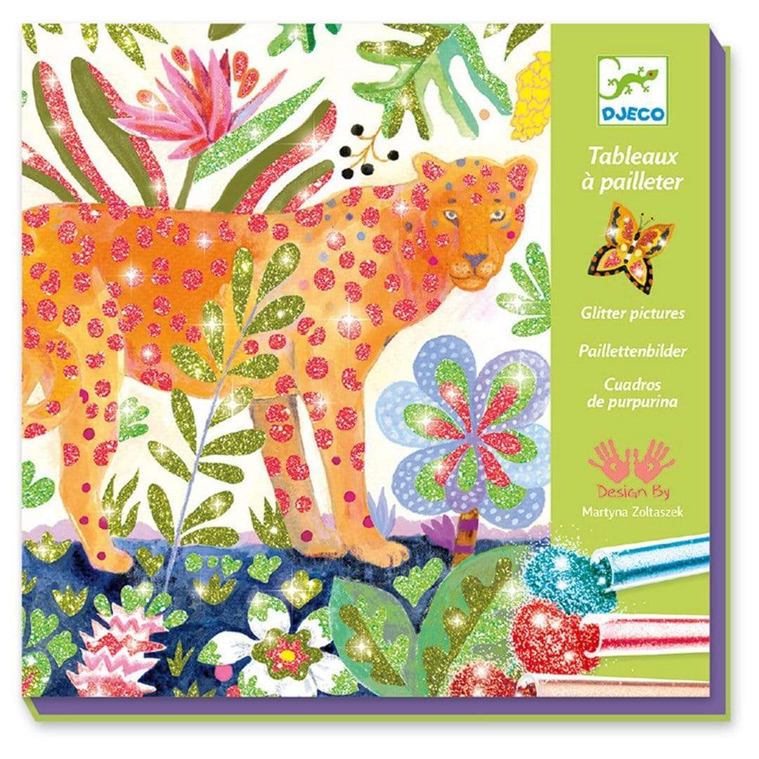 Design By Djeco Arte y Manualidades +7 Cuadros de escarcha Trópico DJ09509