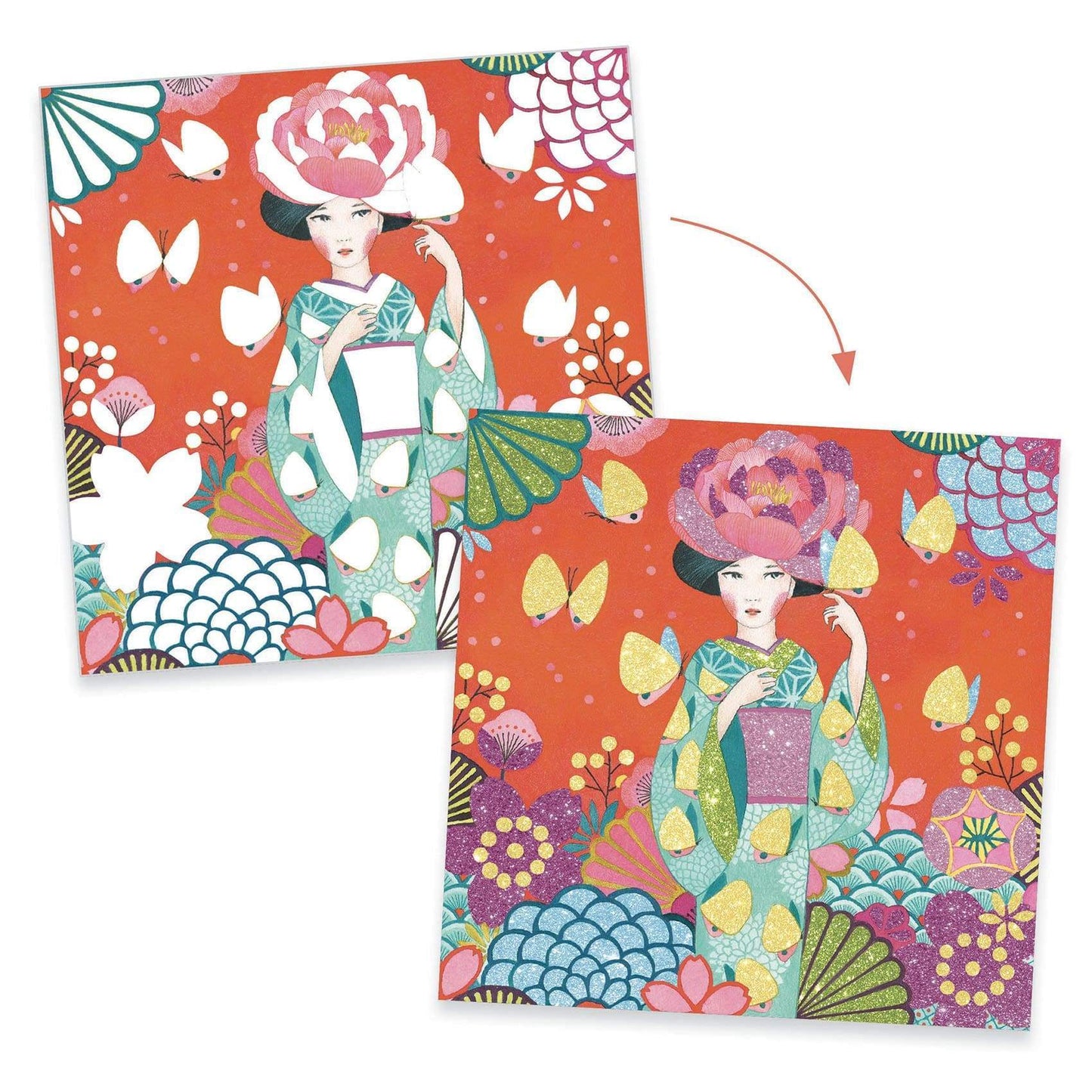 Design By Djeco Arte y Manualidades ¡A brillar! Glitter Daydream DJ09517