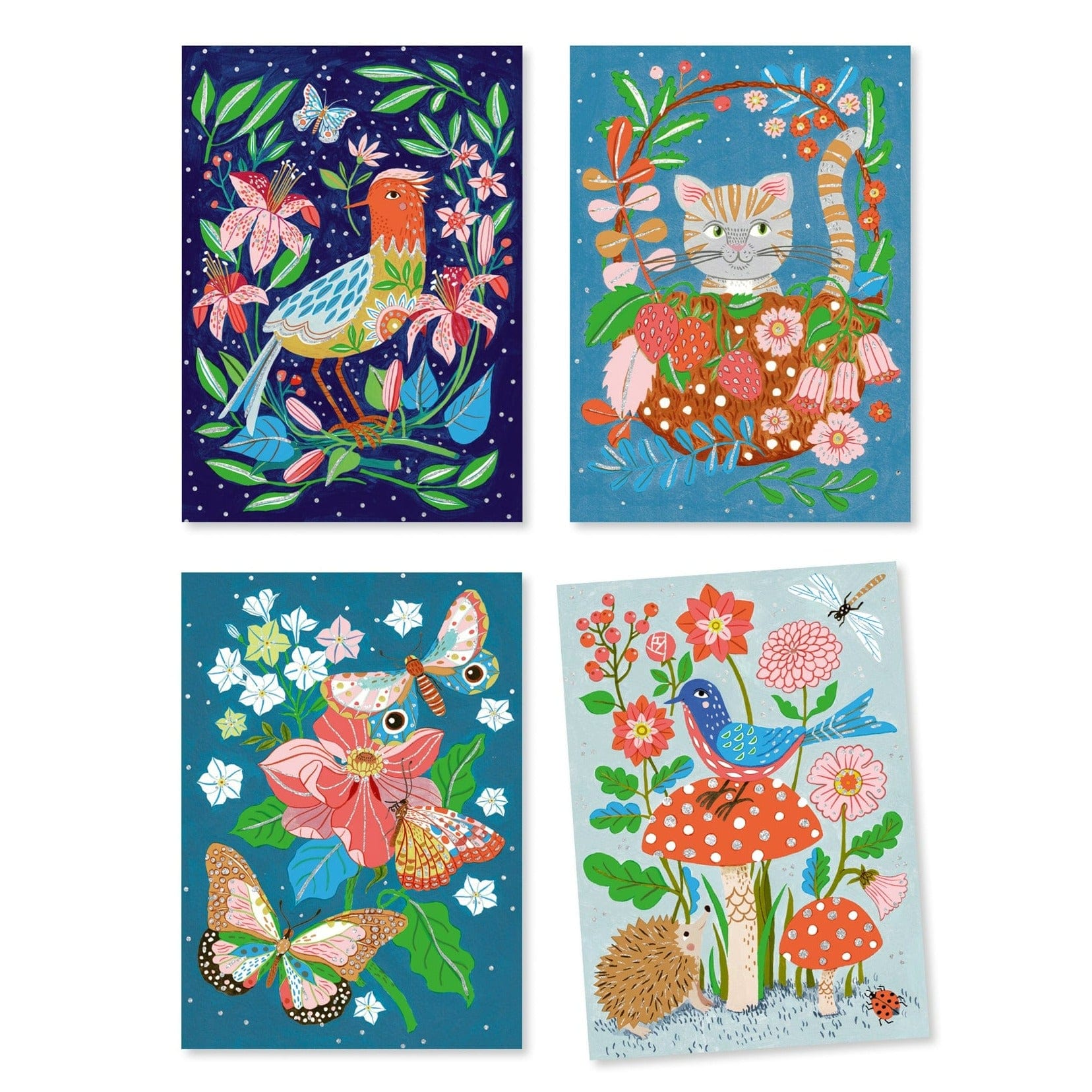 Design By Djeco Arte y Manualidades Caja De Arte - Rotuladores En El Jardín DJ08649