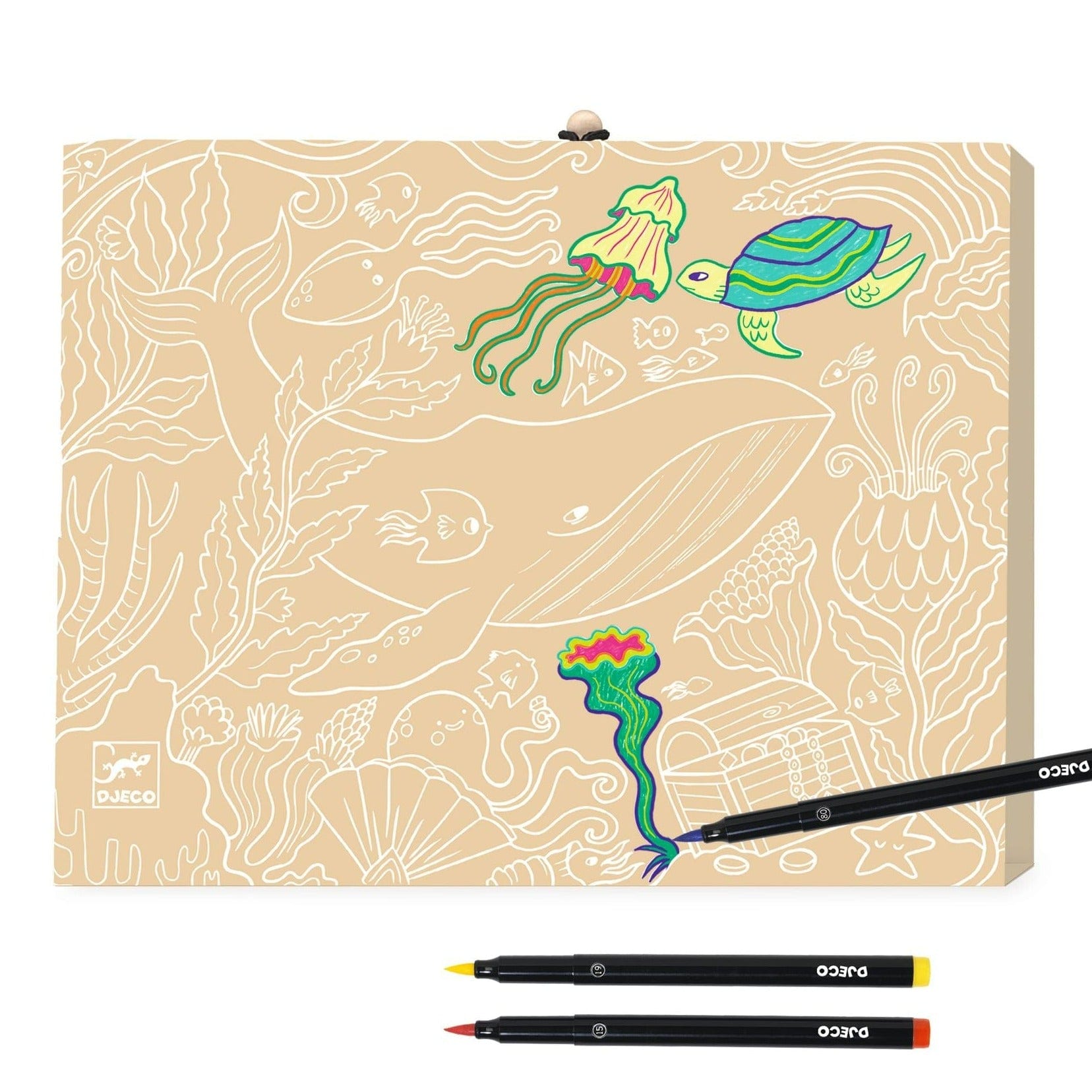 Design By Djeco Arte y Manualidades Caja Grande De Colores DJ08795