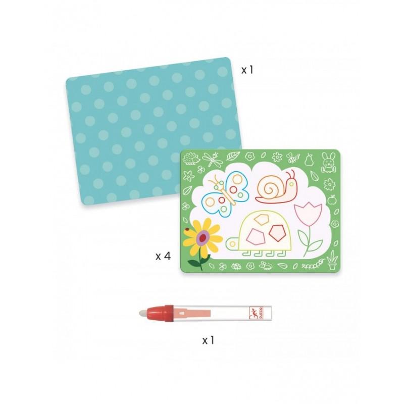 Design By Djeco Arte y Manualidades Copia de Colorea en 3D Fantasy Forest