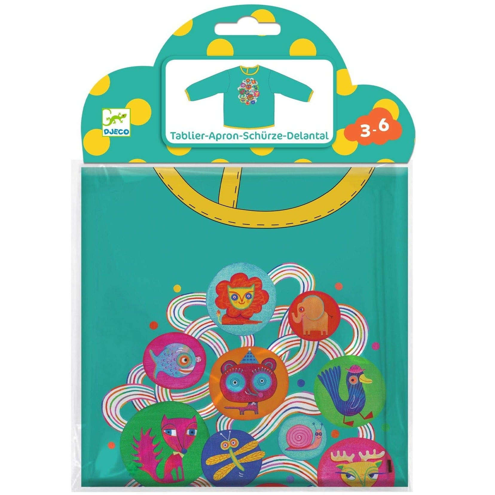 Design By Djeco Arte y Manualidades Delantal Muriel Art Djeco DJ09013