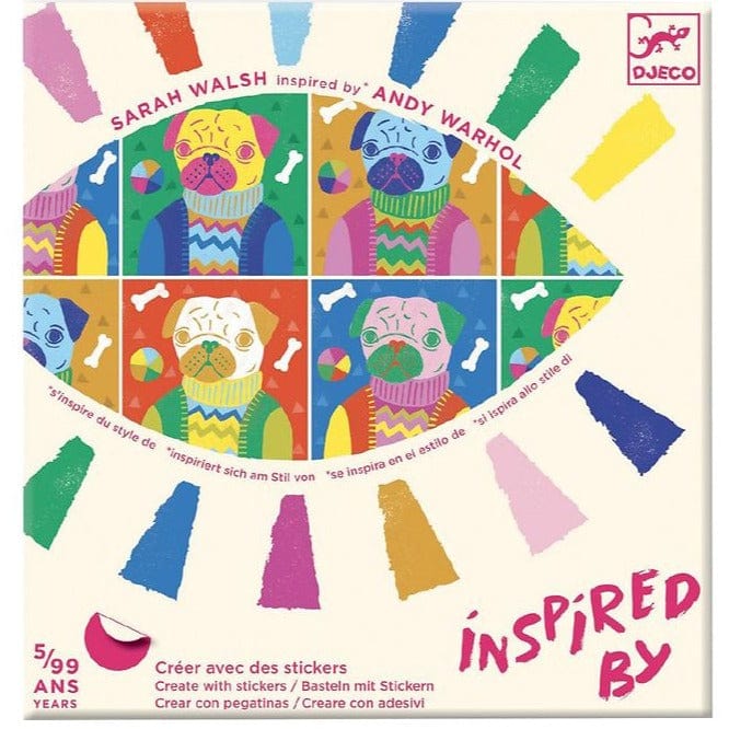 Design By Djeco Arte y Manualidades Set Totally Pop de la linea inspirada por de Design By Djeco