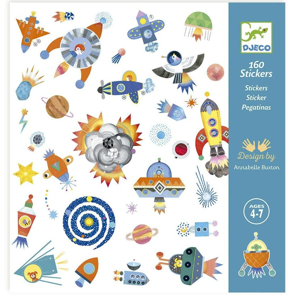 Design By Djeco Arte y Manualidades Stickers Insterestelar DJ09270