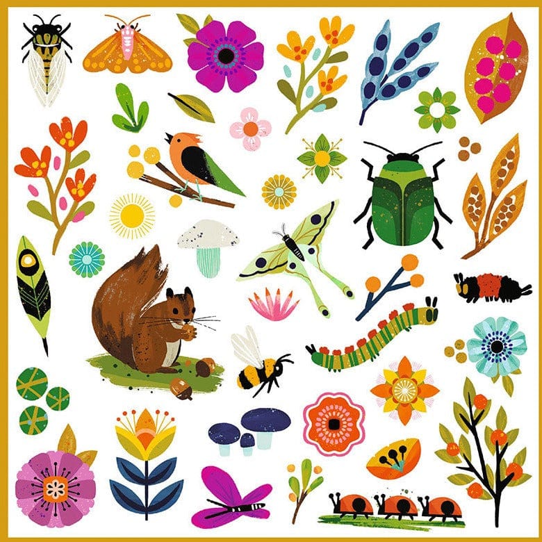 Design By Djeco Arte y Manualidades Stickers Jardín DJ09272