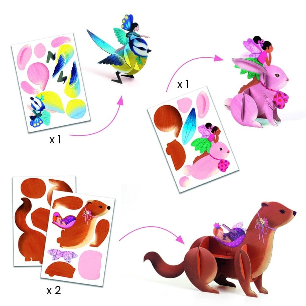 Design By Djeco Caja De Actividades Múltiples De Hadas DJ09332