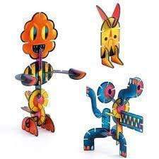 DJECO Arte y Manualidades Crea criaturas - Volubo Creatures DJ05633