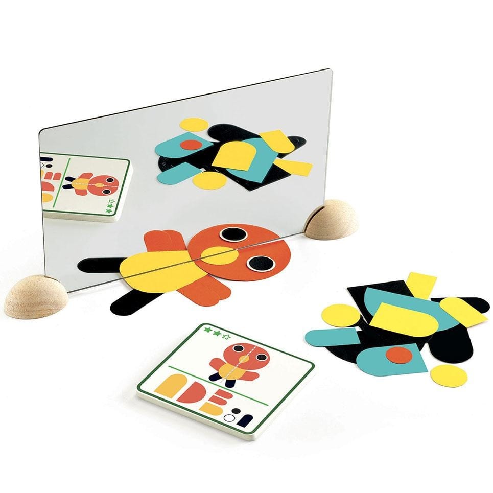 DJECO Arte y Manualidades Reflejo De Animales - Ze Mirror DJ06483