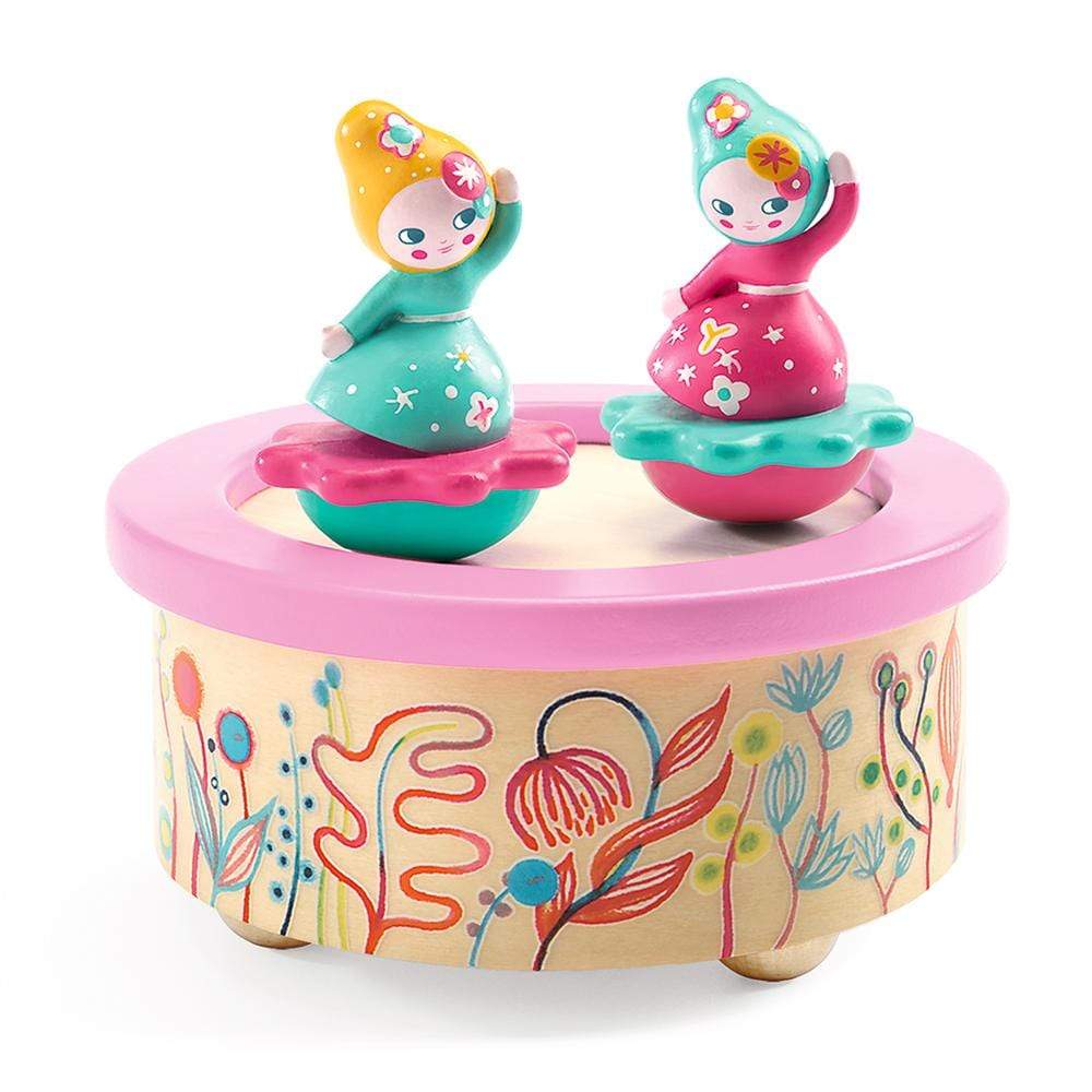DJECO Decoración Caja Musical Flower DJ06051