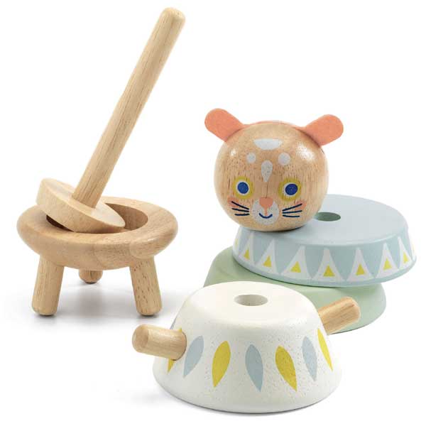 DJECO Destreza y Habilidades Juego de Encaje BabySouri DJ06131