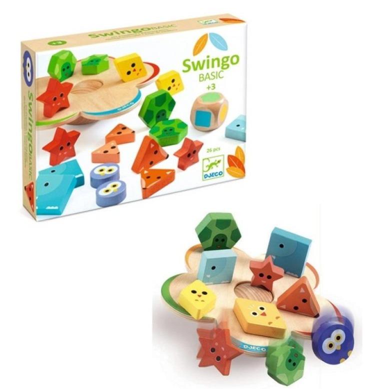 DJECO Destreza y Habilidades Juego de Equilibrio Swingo Basic - 26 piezas DJ06215