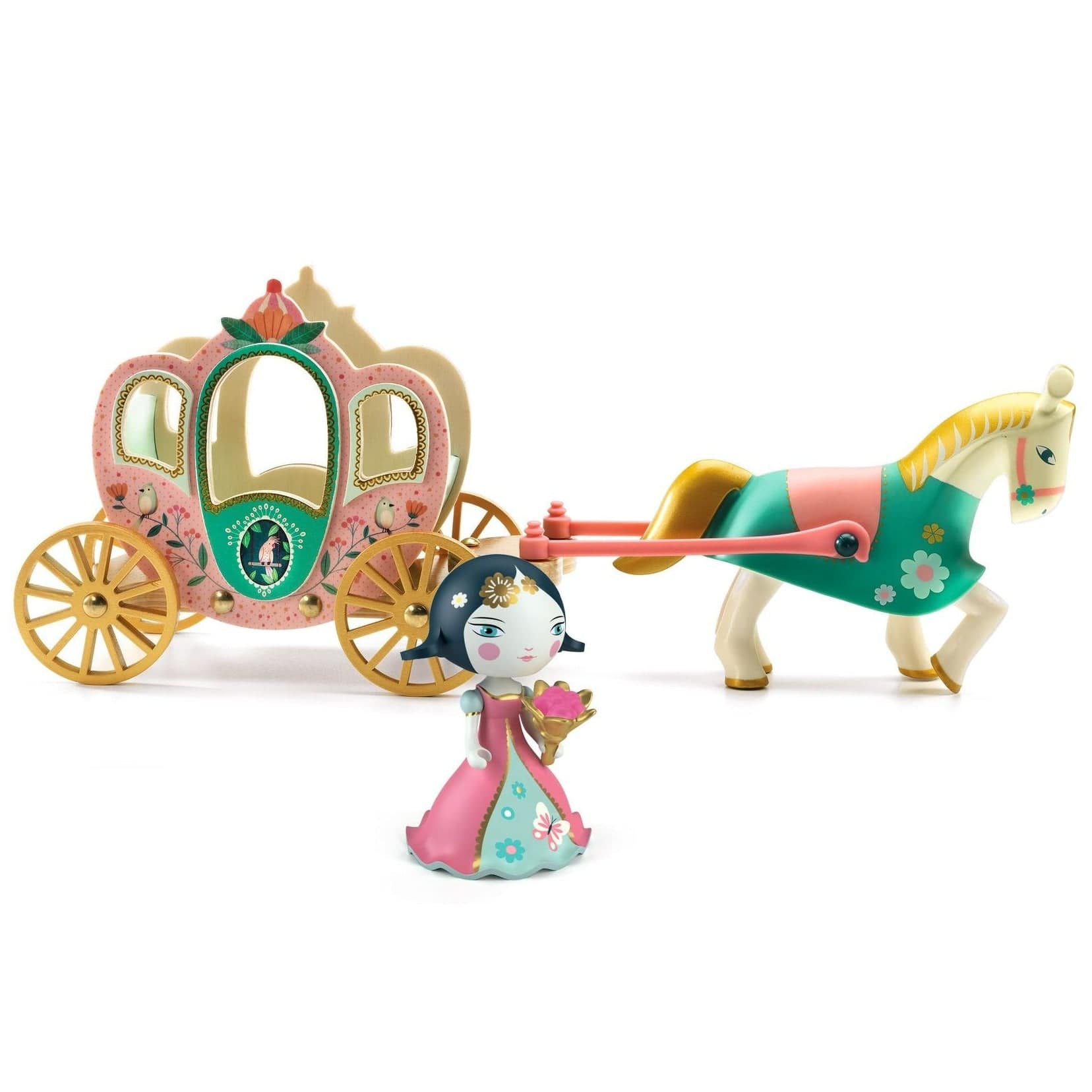 DJECO Figuras de colección Carruaje Princesa Mila & Ze DJ06788