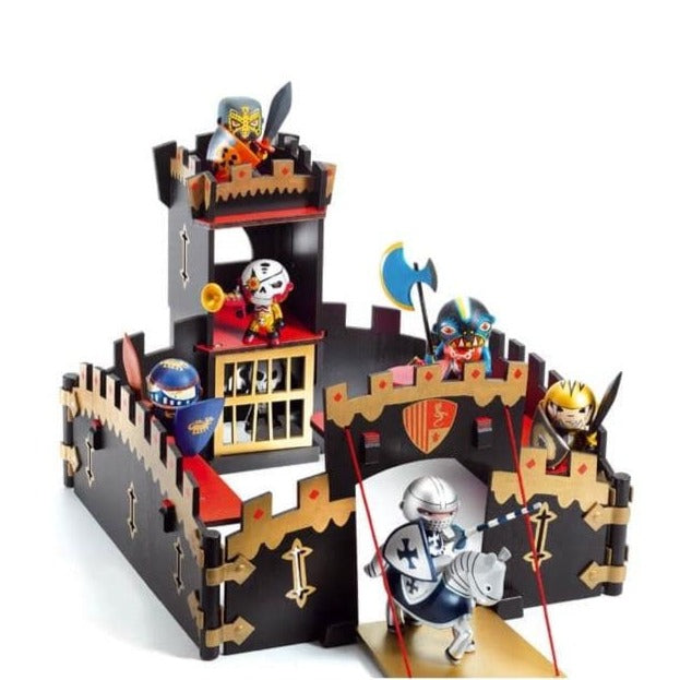 DJECO Figuras de colección Castillo Ze Black Arty Toys