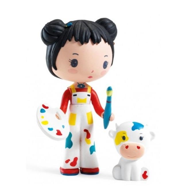 DJECO Figuras de colección Figura Coleccionable Barbouille y Gribs Tinyly DJ06951