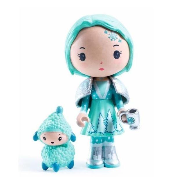 DJECO Figuras de colección Figura Coleccionable Cristale y Frizz Tinyly DJ06947