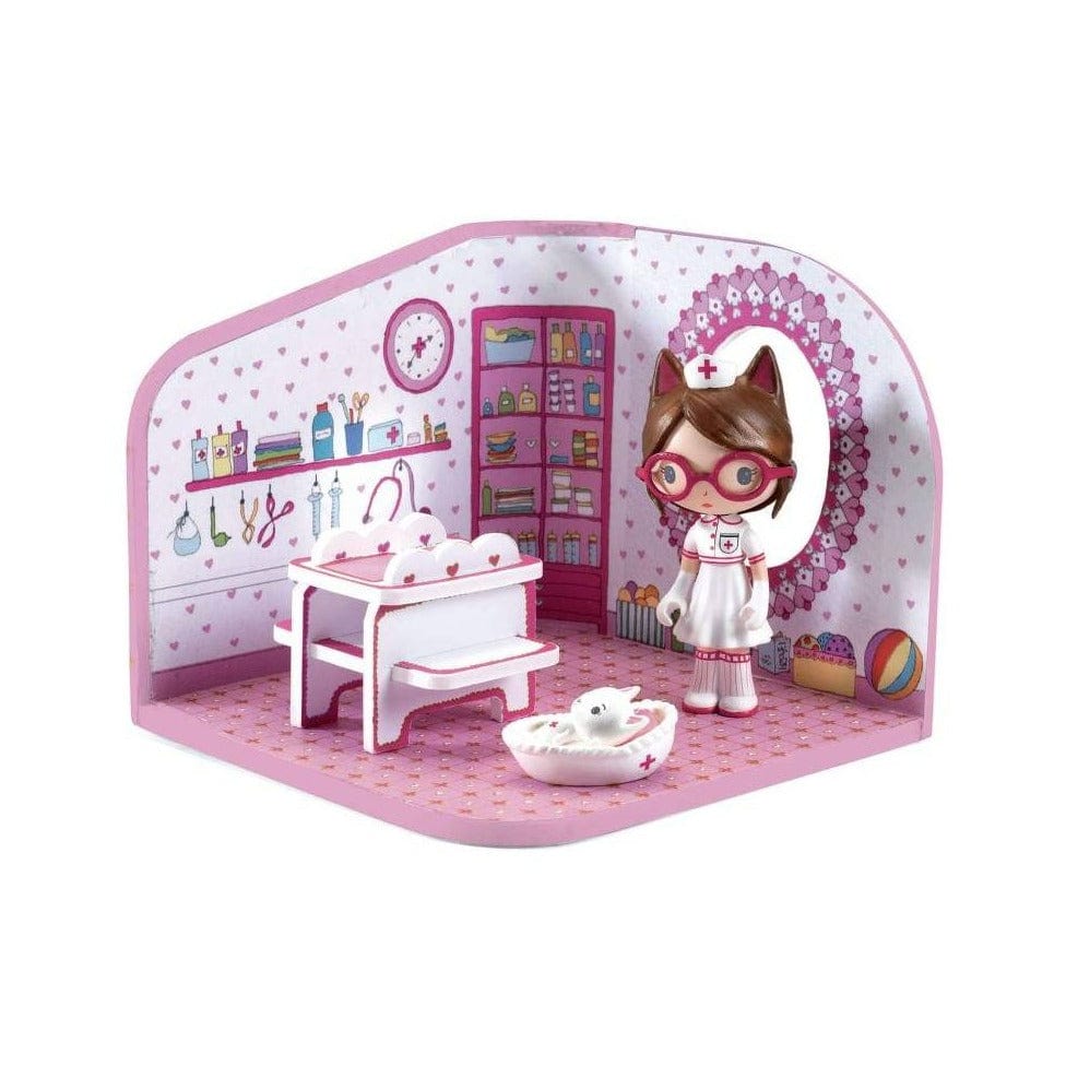 DJECO Figuras de colección Figura Coleccionable El Veterinario Milou DJ06956