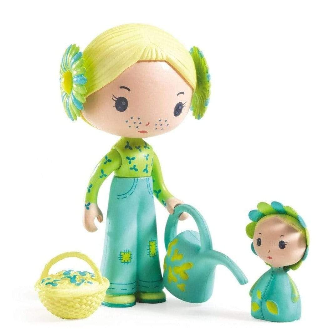 DJECO Figuras de colección Figura Coleccionable Flore y Bloom Tinyly DJ06944