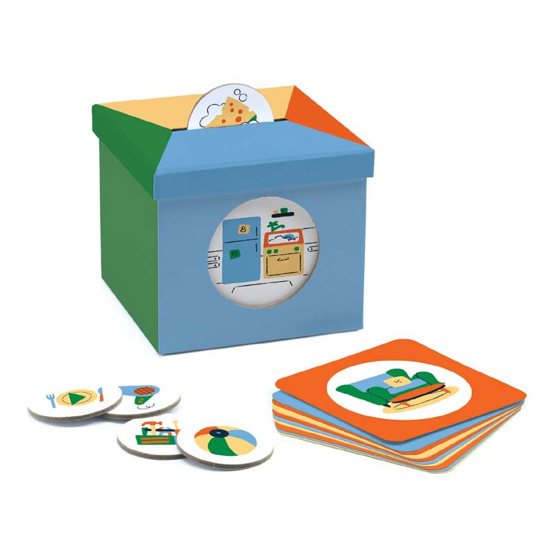 DJECO Juegos de memoria y lógica Eduludo Kioukoi casa DJ08146