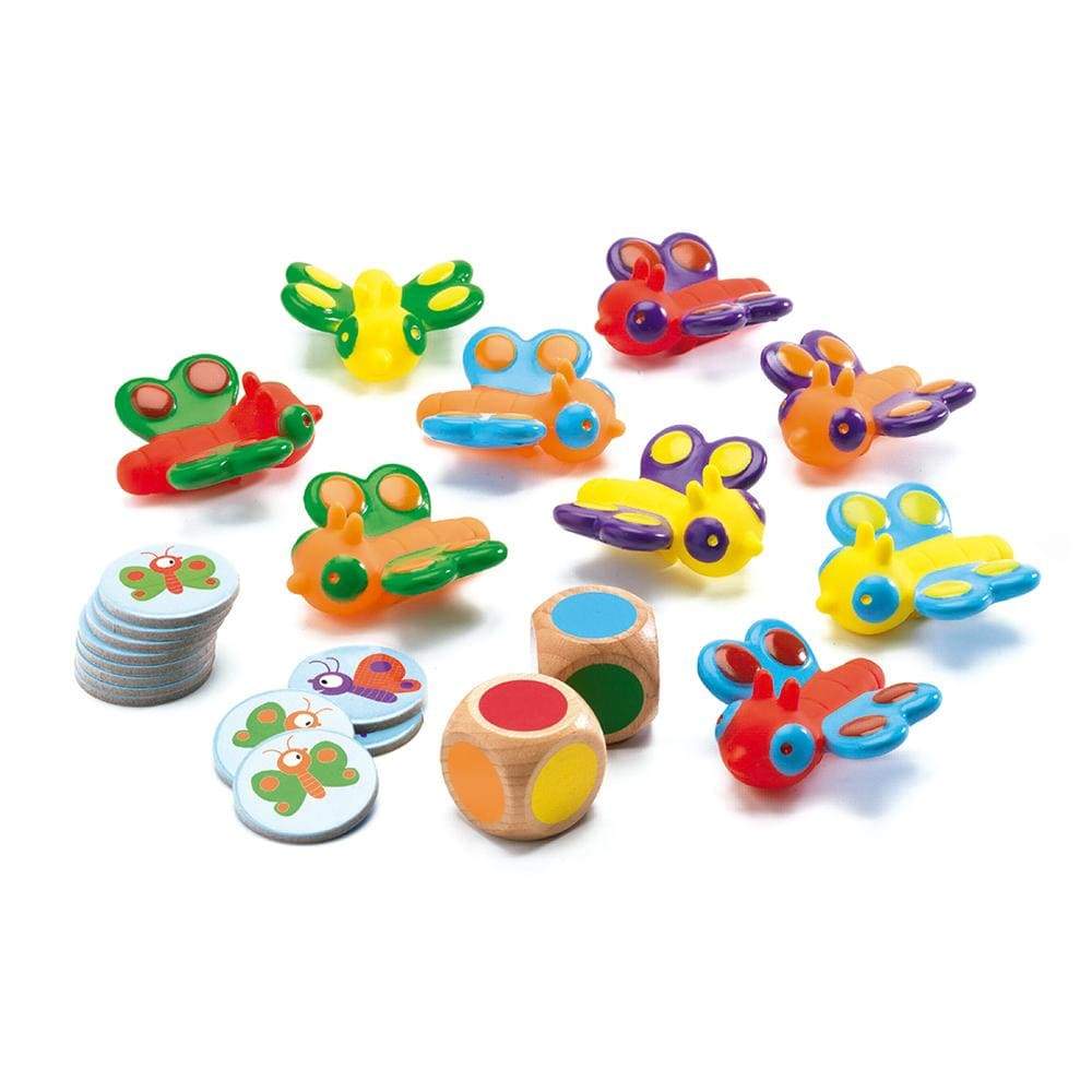 DJECO Juegos de mesa +2 Juego Mariposas Little Observation DJ08551