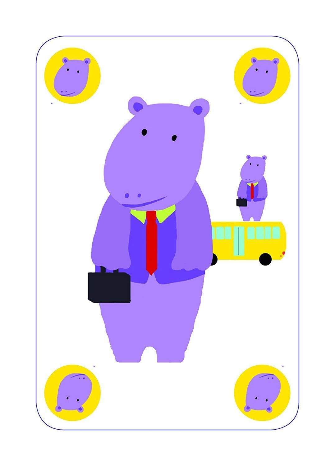 DJECO Juegos de mesa +5 Juego de Cartas Gorilla DJ05123